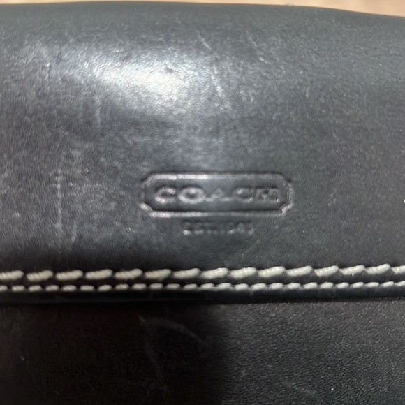 Coach wallet with checks case - Picture 3 of 6